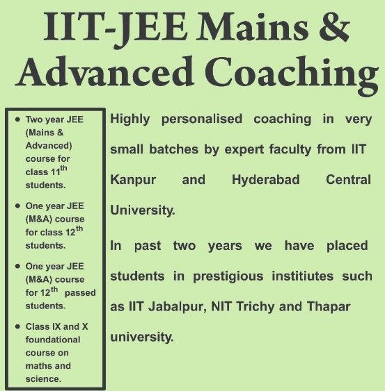 IIT JEE Mains and Advanced coaching image 1